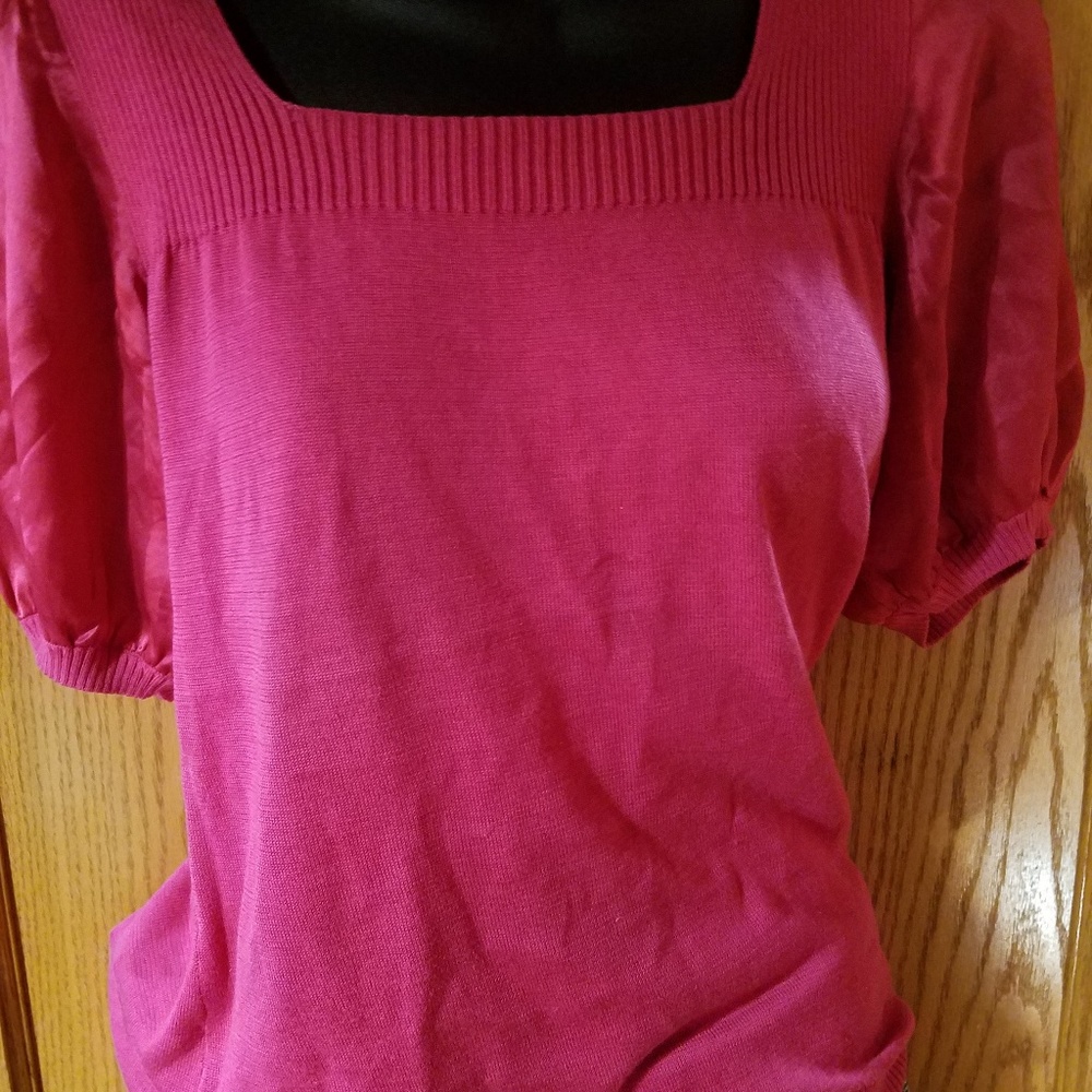 Pink top, size M